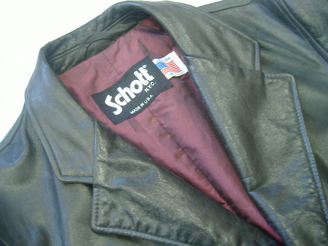 レザー・ジャケット～ショット～Schott～ビンテージ～８０ｓ～アメリカ～M～革～５０ｓ～ドライボーンズ～ヘラクレス～ＵＳＡ～ロカビリー