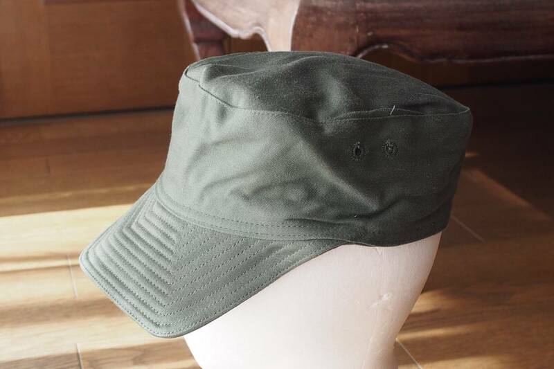 フランス軍　SOCOVET BAIS 1983　OD 野戦帽　5６　軍用 帽子 キャップ