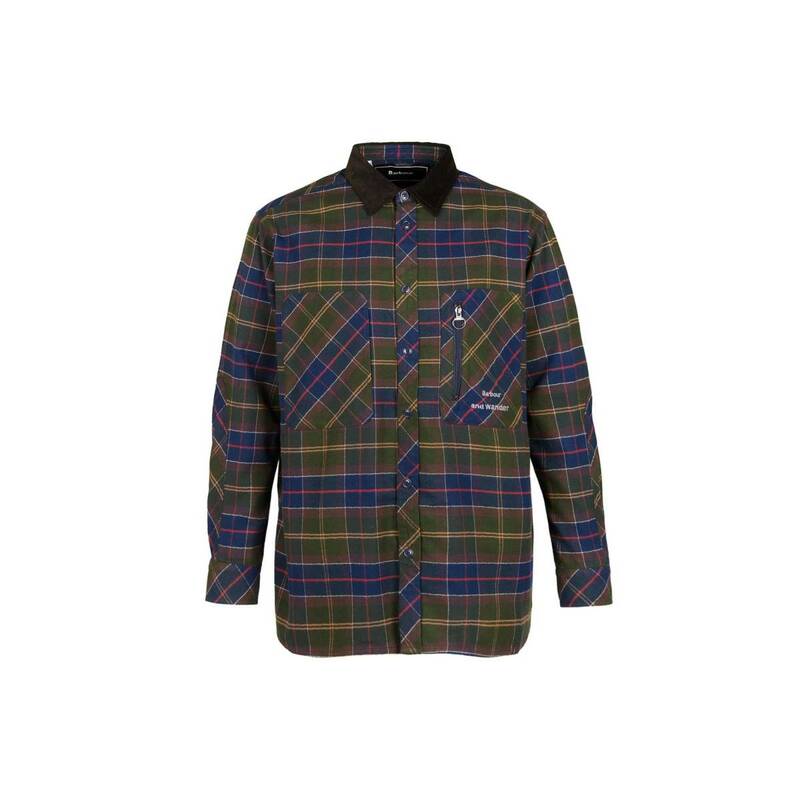 Barbour and wander バブアー アンドワンダー シャツ classic tartan shirt タータン シャツ MSH5272TN11