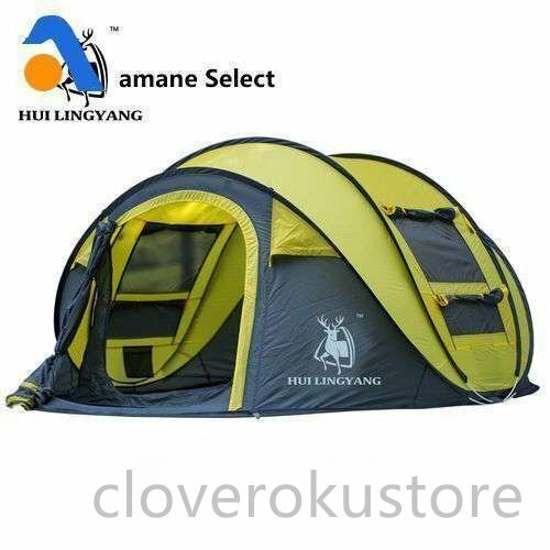テント 屋外 自動テント 投げ ポップアップ 防水 キャンプ ハイキング テント 防水 大家族 テント