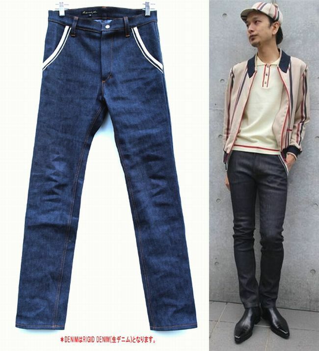 災害復興 廃業 放出 日本製 新品未使用 オリジナルジョン original john DECO LINE PANTS サイズS