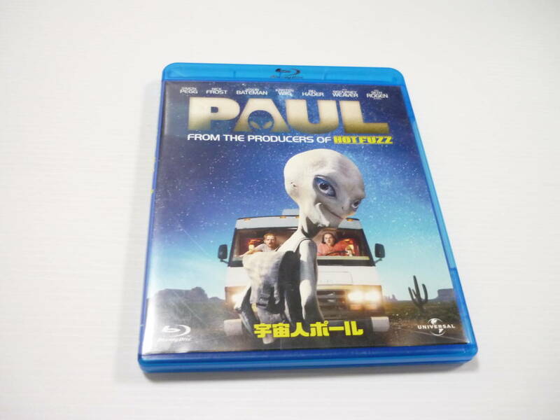 [管00]【送料無料】Blu-ray 宇宙人ポール 洋画 ジェイソン・ベイトマン/クリステン・ウィグ/シガーニー・ウィーヴァー