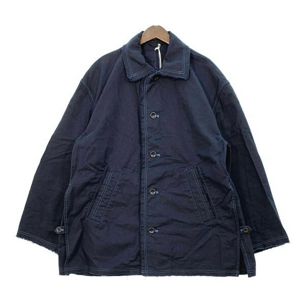 YOKE ヨーク CUT-OFF HALF COAT UK22SS0312C カットオフ ハーフ コート ジャケット 古着 ライトアウター メンズ サイズ3 アウター DM7182■