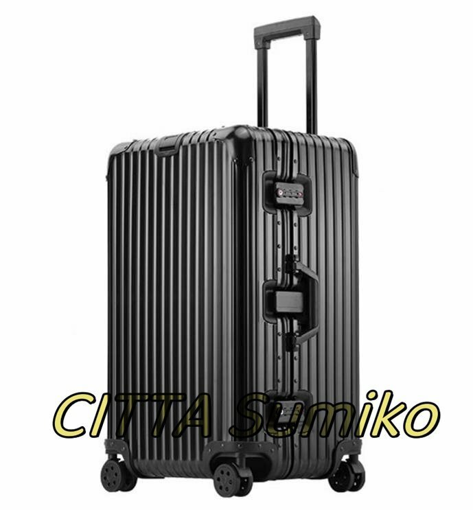 人気商品 スーツケース アルミ合金ボディ 28インチ 全4色 大容量 キャリーバッグ キャリーケース トランク TSAロック 出張 旅行 F1627