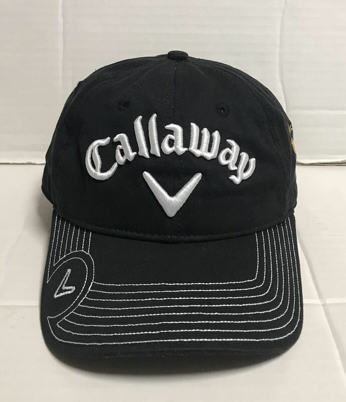 Callaway キャロウェイ NEWERA ニューエラ LEOPALECE RESORT U.S.A. キャップ CAP 帽子 黒 ブラック 刺繍