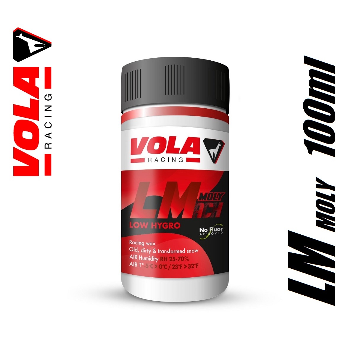 VOLA　LMach　MOLY　リキッド　赤　100ml 【auction by polvere_di_neve】液体 ワックス swix toko holmenkol snoli maplus ガリウム