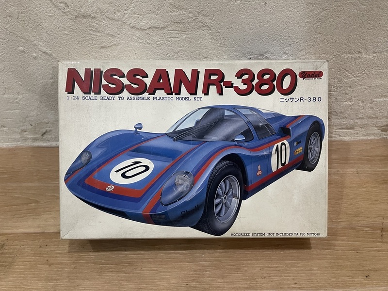 現状品●YODEL/ヨーデル NISSAN R-380 1/24 ニッサンR-380 プラモデル コレクション レーシングカー 日産 四駆 当時物 希少●