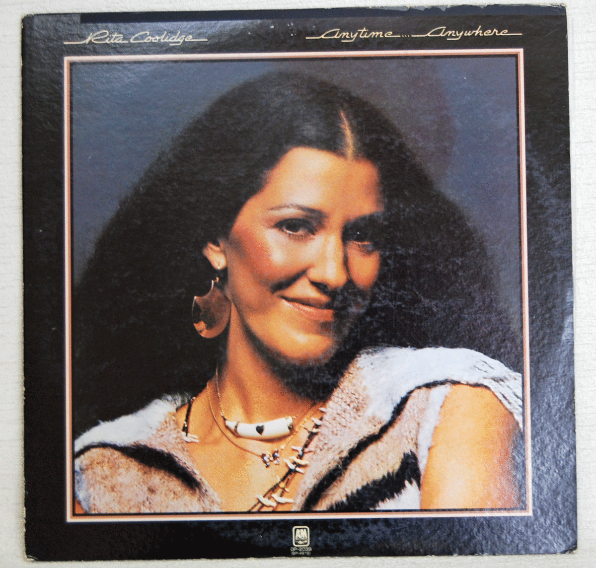 LP●Rita Coolidge/Anywhere　リタ・クーリッジ/エニイタイム・・・エニイホエア