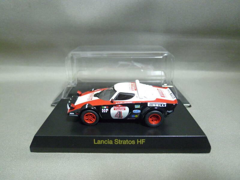 京商 1/64 ランチア ストラトス HF #4 ピレリ LANCIA STRATOS