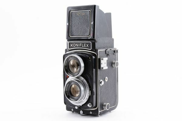 #2758L コニカフレックス KONICA Koniflex II 6x6 TLR Camera Hexanon 85mm F3.5 [動作確認済]
