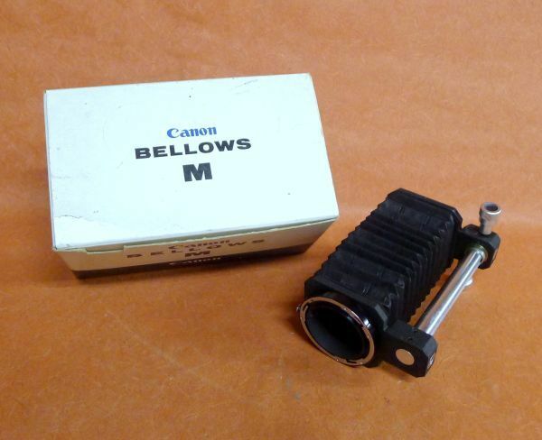l244 Canon BELLOWS M オートベローズ 箱付き カメラアクセサリー カメラ用品 サイズ：約 幅8.5×高さ9×奥行16ｃｍ /60