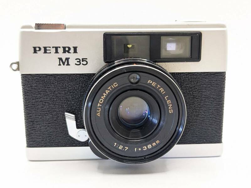 ★外観美品★ ペトリ PETRI M35 / PETRI LENS F2.7 38mm コンパクトフィルムカメラ #1294