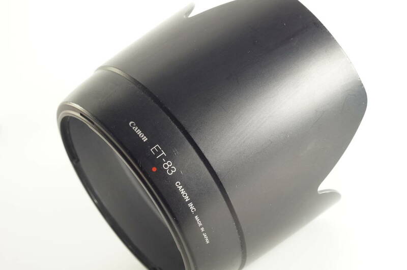 影QG【並品 】Canon ET-83 EF 70-200mm F2.8L USM 用 キヤノン レンズフード