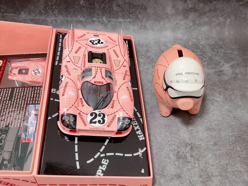 1/18 ポルシェ 917/20 ピンクピッグ ルマン 1971 Pink Pig PORSCHE PMA ミニチャンプス　≠ exoto autoart