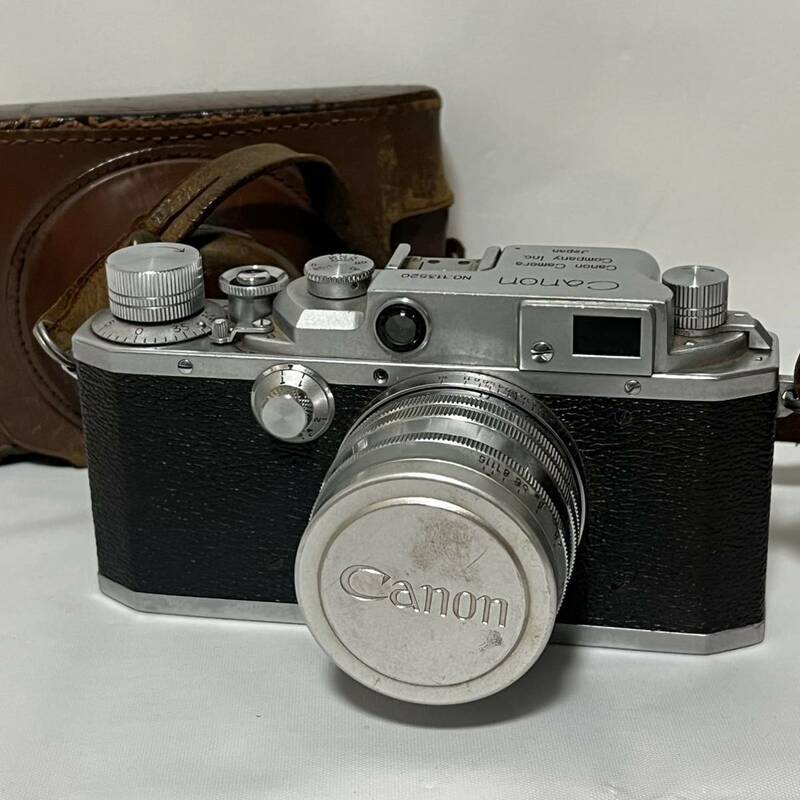 希少　Leica　Lマウント　CANON　キャノン　2Dレンジファインダー バルナック　オールドフィルムカメラ　レンズ　CANON LENSf=1：1.8 50mm