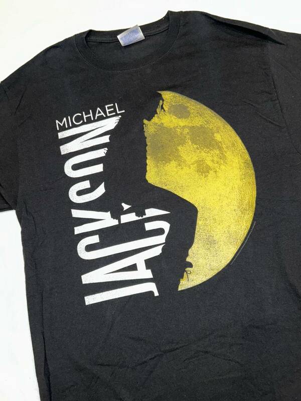 新品未使用 サイズM MICHAEL JACKSON マイケルジャクソン Tシャツ 黒 ビンテージ ロックTシャツ ユニバーサルミュージックオフィシャル
