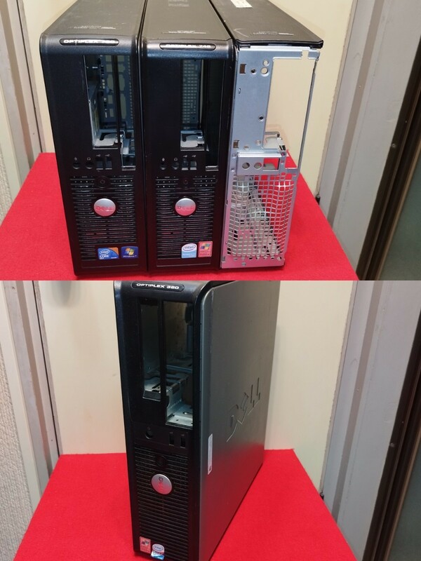 ディスクトップ　ケー　OPTIPLEX780×1 745×2 320×1 計4台ケースのみ