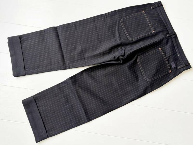 ☆ 【美品】 Nudie Jeans ヌーディージーンズ TUFF TONY PANTS Hickory メンズ W33 パンツ ワーク ジーンズ ☆