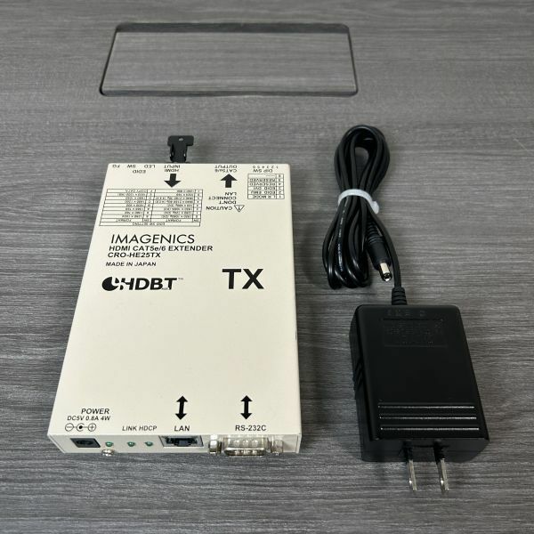 IMAGENICS イメージニクス CRO-HE25TX HDMI CAT5e/6 受信器