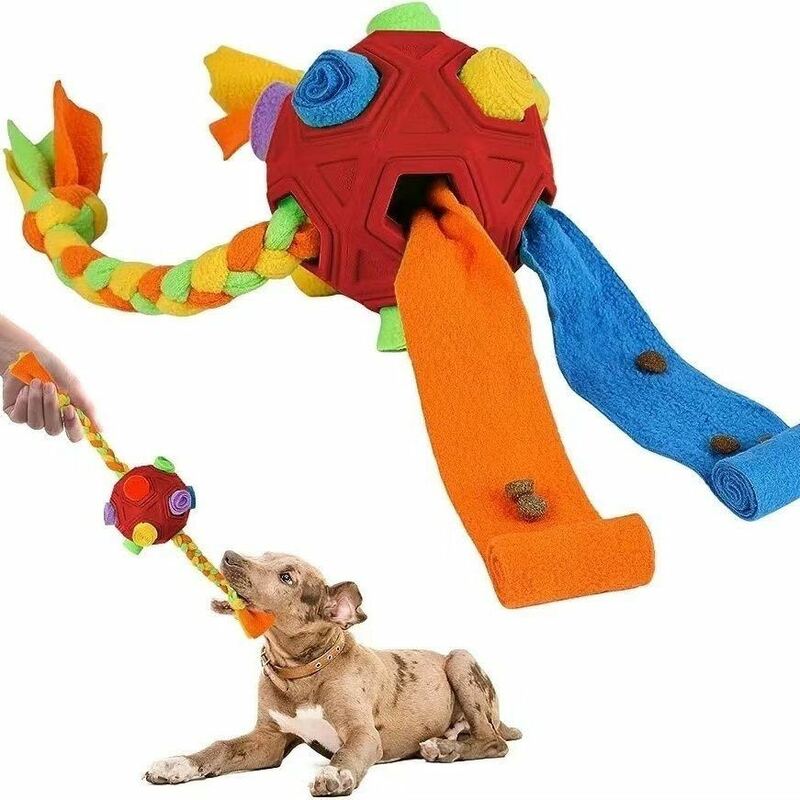犬 おもちゃ 玩具 赤ノーズワーク ボール おやつ隠しボール のーずわーくマット 早食い防止 犬 噛むおもちゃ 分離不安ストレス解消