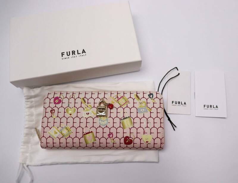 新品 FURLA フルラ LOVELY ラウンドファスナー長財布 ラブリー WP00202