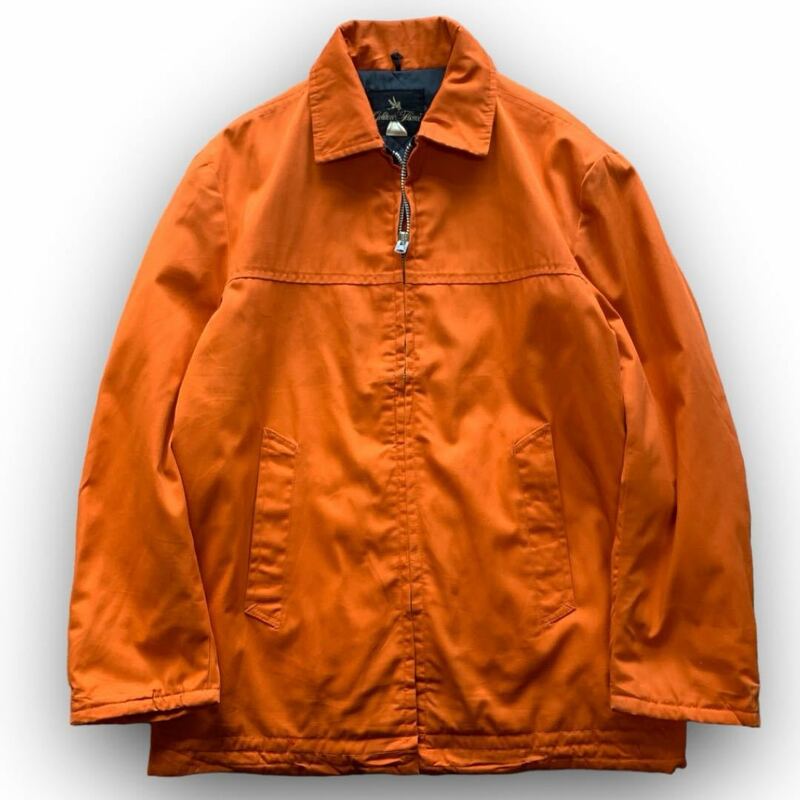 231001BRB57● 1980'S Golden Fleece TALON ZIP ORANGE ビンテージ vintage タロンジップ ワークジャケット ブルゾン ジップアップ