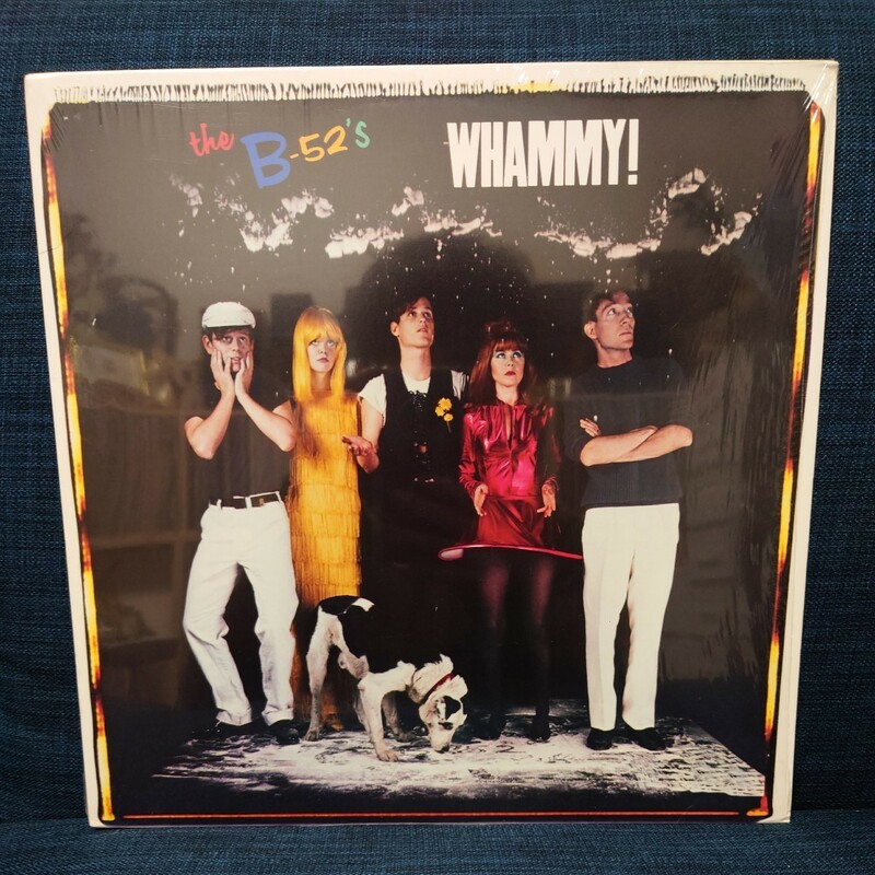 中古 レコード LP ★ シュリンク付 B-52's 『 ワミー！ Whammy! 』1983年 SU盤 オリジナル Cindy Wilson Kate Pierson