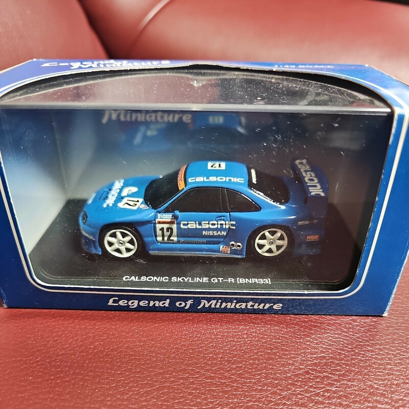 三ツ星商店 Legend of Miniature CALSONIC SKYLINE GT-R（R33）美品
