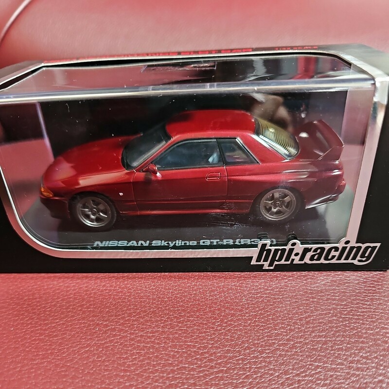 hpiracing 1/32 HIGH PERFORMANCE SLOT CAR NISSAN SKYLINE GT-R（R32）Red Pearl Metalic スロットカー R32 GT-R 　未開封 未展示 