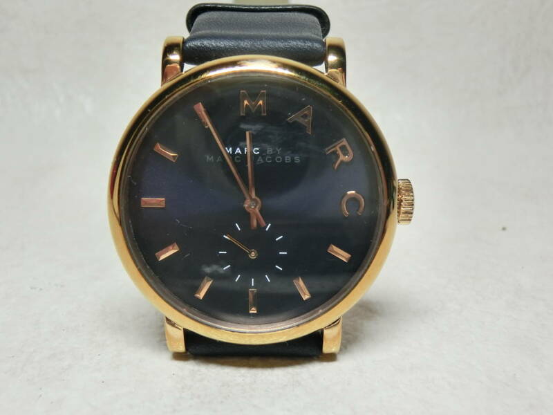 【№1074-O6006K】中古品：マークジェイコブス MARC BY MARC JACOBS MBM1329 腕時計 作動品