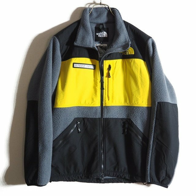 M6029f24　■THE NORTH FACE ノースフェイス■　20AW STEEP TECH Zip Freece ジップ フリースジャケット イエロー S / NA62001 秋冬