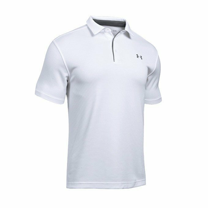 セール! 残りわずか! 正規品 本物 新品 アンダーアーマー ポロシャツ UNDER ARMOUR 最強カラー ホワイト 白 ワイルド ゴルフ LG ( XL
