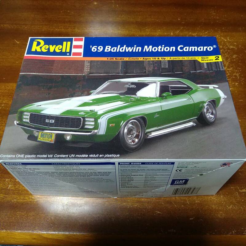 ★Revell 1/25 '69Baldwin Motion Camaro ボールドウィン　モーション　カマロ【未組立です】