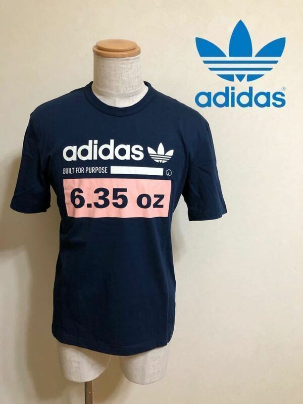 【新品】 adidas originals KAVAL GRP TEE アディダス オリジナルス Tシャツ 半袖 トップス ネイビー サイズM 半袖 DH4972