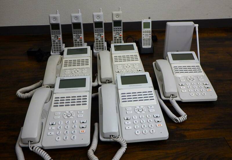 NTT スマートネットコミュニティαA1 電話機/ビジネスフォン/多機能電話機/通信機器 オフィス用品/オフィス機器/OA機器 現状品『ZK14』