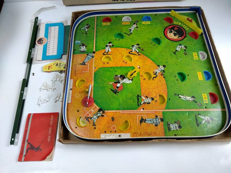エポック社　巨人の星　野球盤 C型　ボードゲーム　 昭和レトロ　梶原一騎 川崎のぼる 1968年　BASEBALL　Board game