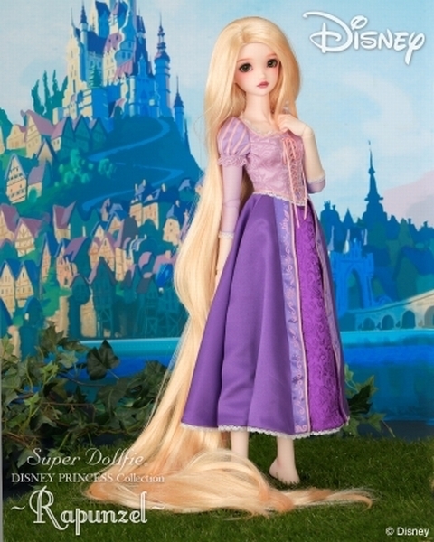 SDGr 女の子 ラプンツェル フルセット 未開封 塔の上のラプンツェル ディズニー スーパードルフィー DISNEY PRINCESS Rapunzel