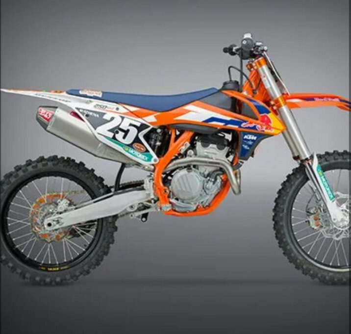 ■KTM 250SX-F（16-18） RS-4 チタンカーボンエンド(TT)在庫あり！！売り切り！