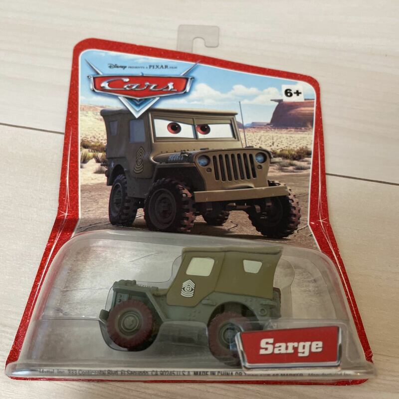 マテル カーズ SARGE サージ MATTEL CARS ミニカー キャラクターカー　砂漠