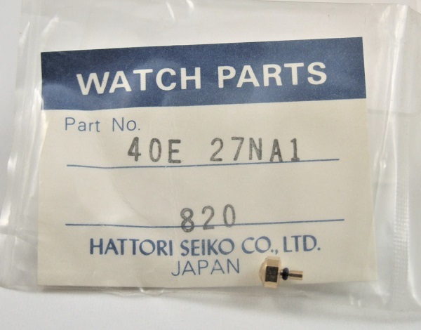 ◆ 超稀少品！■ セイコー / SEIKO ★ PRESAGE・プレザージュ ◇ 8E38-0030 ◆ 純正部品 ☆ 40E27NA1（820) ◆ 金色 竜頭 ◆