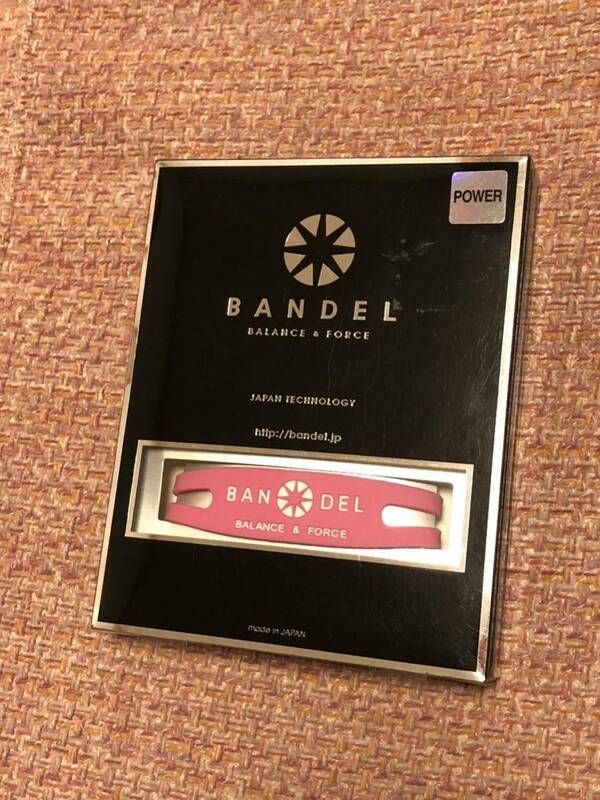 BANDEL バンデル ブレスレット ピンク　レギュラータイプ　Sサイズ　16.0センチ