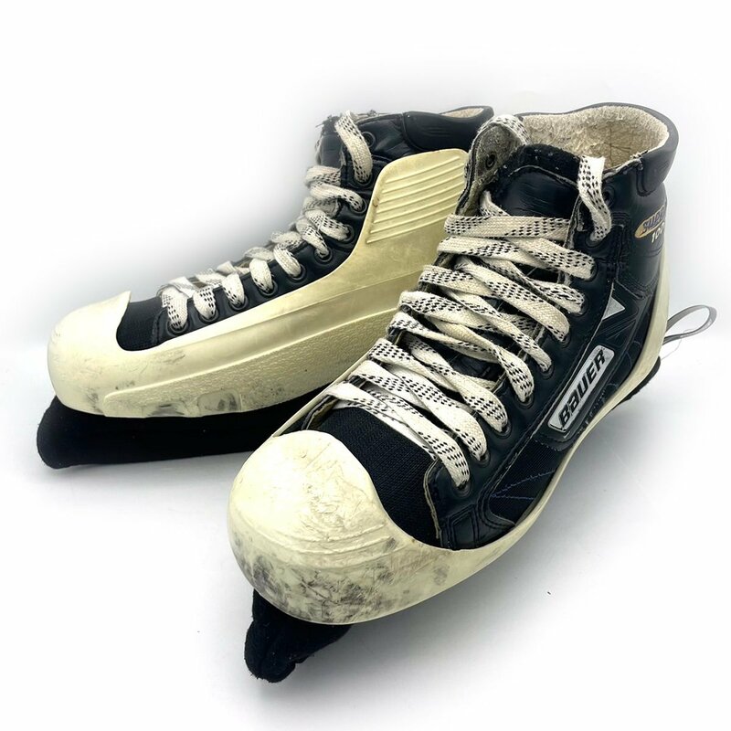 BAUER/バウアー supreme1000 アイスホッケー スケート靴 US8 27.5cm メンズ シュープリーム 現状品