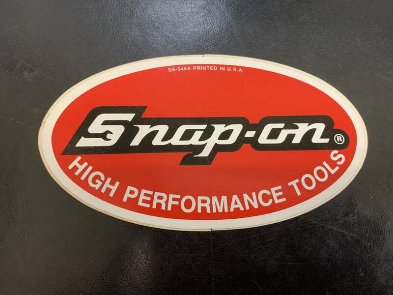 Snap-on (スナップオン) ステッカー 未使用品 バイク 工具 　118×62mm　②