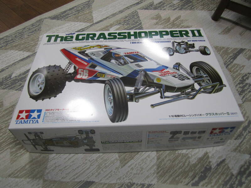 新品 未組み立て タミヤ 1/10 グラスホッパーⅡ（2017）TAMIYA EP R/C