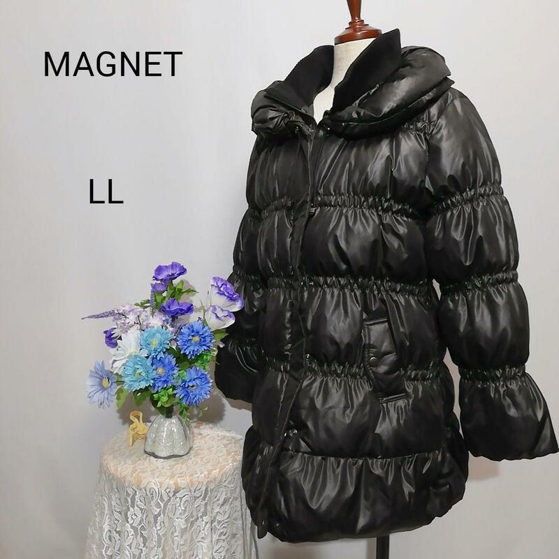 MAGNET 極上美品　ダウンコート　LLサイズ　黒色