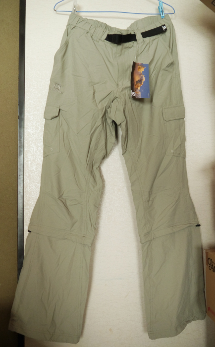 SALOMON サロモン JP zip-off Pants size:L MARJORAM 【未使用品】検索：カーゴパンツ ジップオフ