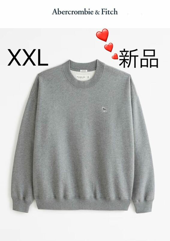 新品 アバクロンビー&フィッチ メンズ スウェット XXL