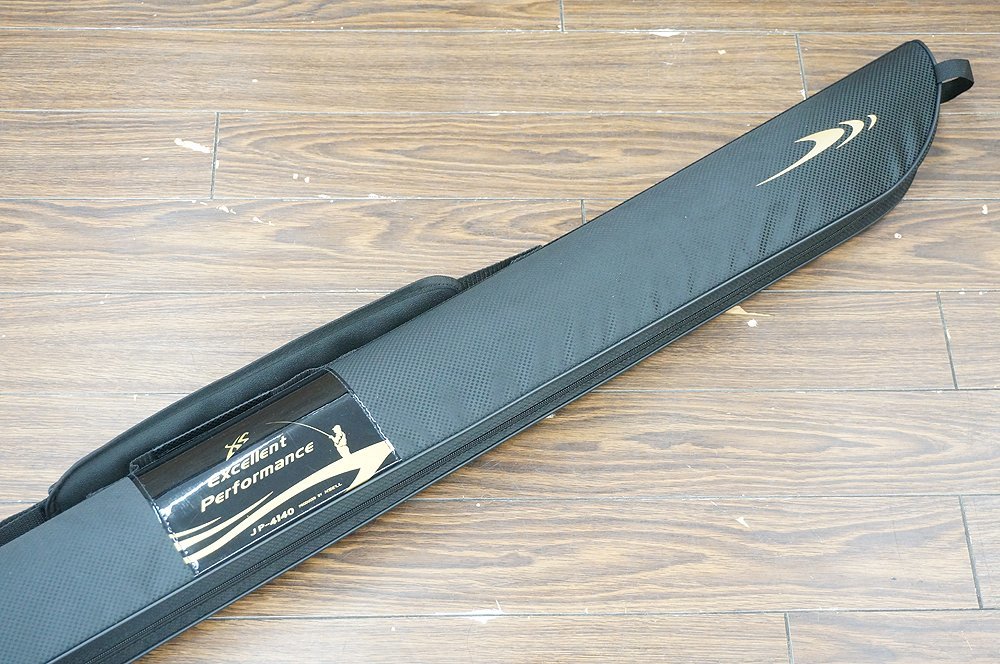 XSELL エクセル エクセレントパフォーマンス ロッドケース JP-4140 ブラック 140cm ワイドストレート 釣り具 フィッシング用品 中古品