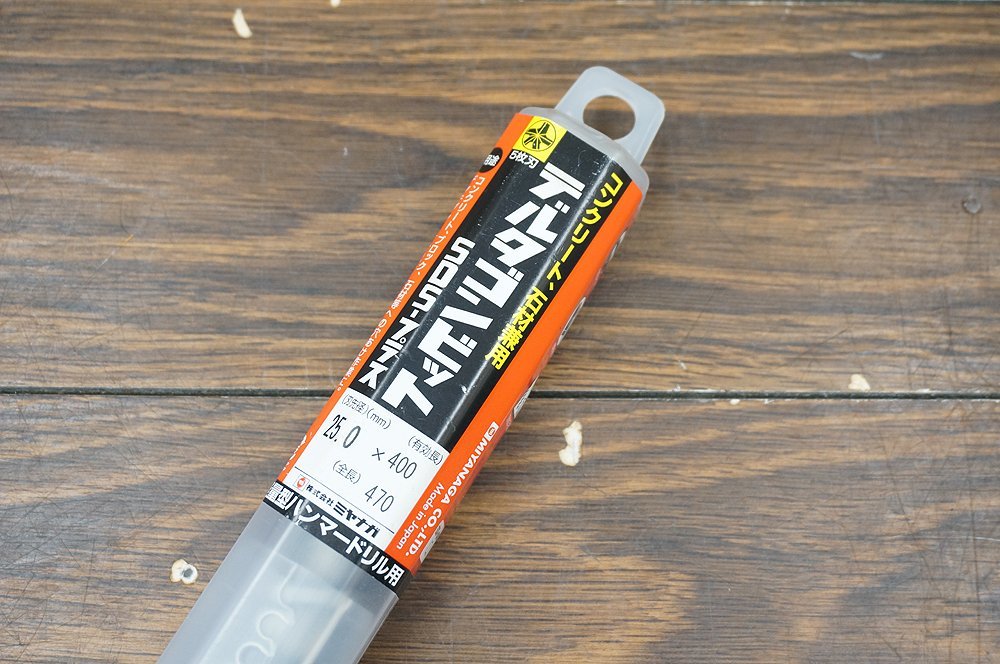 未使用品!! ミヤナガ コンクリート 石材兼用 デルタゴンビット SDSプラス DLSDS25047 刃先径25mm×有効長400mm 全長470mm
