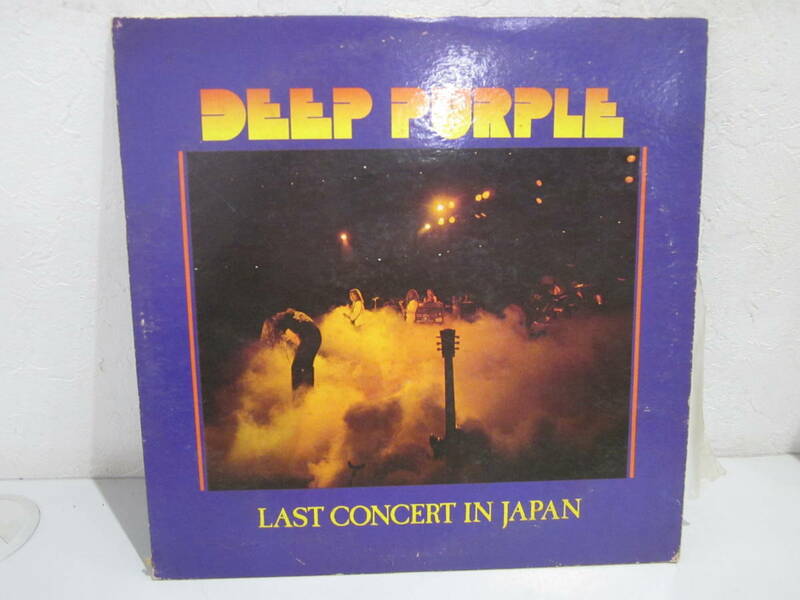 55638★LPレコード　DEEP PURPLE・ディープパープル / LAST　CONCERT　IN　JAPAN